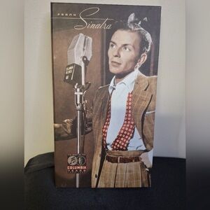 Columbia Frank Sinatra Box Set with Brown and Red Accents